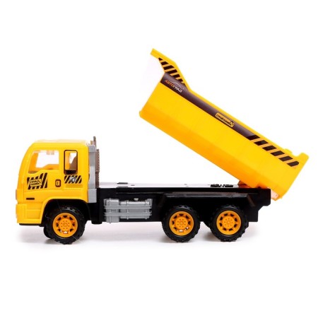 Radio controlled truck "Samosvvvval", works from batteries, mix-3
