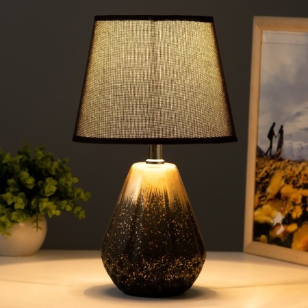 Dore table lamp 1HE14 Black 20x20x32 cm Risalux-1