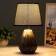 Dore table lamp 1HE14 Black 20x20x32 cm Risalux