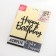 Topper for the cake "Holiday", 16.5 × 15 cm, black color