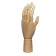 Wooden model "Hand", 25cm, female, left