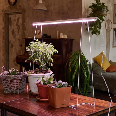Lamp for plants LED linear, 872 mm Uniel, 24 W, BIO LED, IP40, white color-6