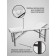 Cosmetological couch Pro-Strong SV, three-section, size 190 × 70 × 73 cm, white color