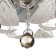 Chandelier 3463/3 3x40W E27 PDU chrome 30x30x18cm