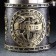 Stainless steel mug "Hate", 400 ml, silver color