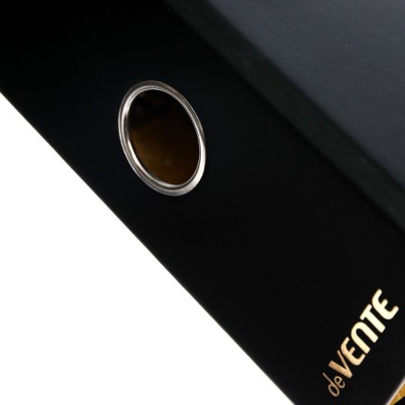 A4, 75 mm, Devente tropicana, laminated cardboard, black/green, collapsible.-4