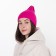Female cape demi-season, raspberry color, size 52-56