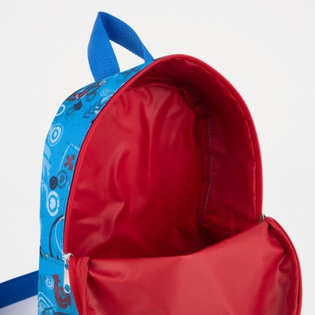 Baby backpack on lightning, blue color-5