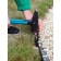 Garden plastic curb, 38 mm, black, 10 m + 30 stakes, "mango