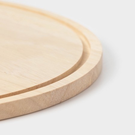 Cutting board Magistro "oak", d = 30 cm, oak-3