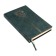 Dated 2025 diary, A5, 176 sheets of Escalada, solid cover of artificial leather, 3D design, embossing foil, lies, cream block 70 g/m2, green
