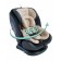 AMAROBABY ST-3, ISOFIX class D, group 0+/1/2/3, beige color, beige