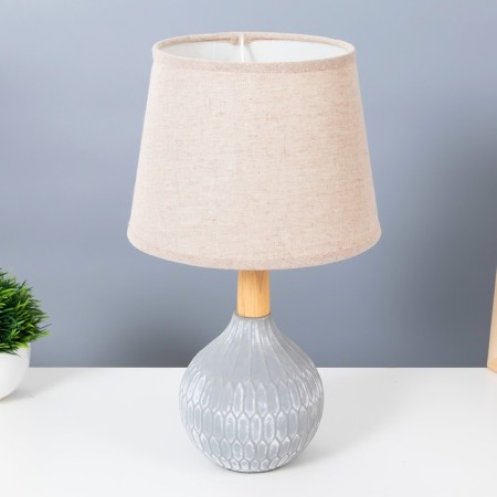 Table lamp 320614/1 E14 40W gray 22x22x36.5 cm Risalux
