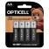 Battery Alkalin Opticell, AA, LR6-4BL, 1.5B, Blister, 4 pcs
