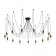 Suspended Citilux “Edison” CL451152, 15x75W, E27, Black Color Black