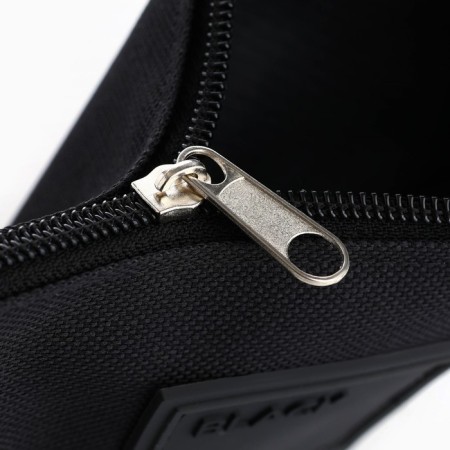 SLOW SCHOOL PENTER 20x11 cm, September 1: Black, Textile, Black-2