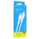 Cable Borofone BX51, Type -C - Lightning, 2.4 A, 1 m, PVC braid, white