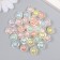 Plastic beads "Flower with faces - the internal color of the assorted" mix 20 g 1.2x1.2x0.7 cm