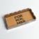 Cookie box, confectionery packaging with PVC lid, “real man”, 10.5 x 21 x 3 cm