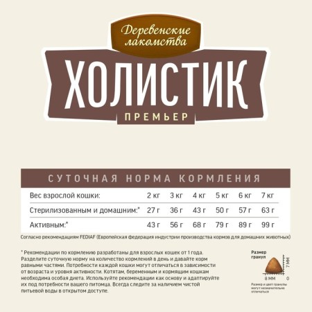 Dry Feed Holistic Prime Minister "District Goods", D/Support. Immun. Kosh, beef 2 kg-3