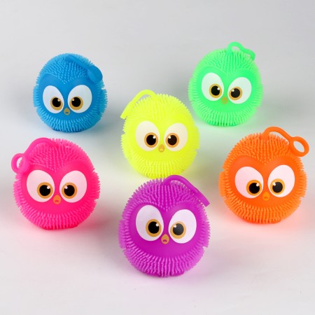 Bloody rubber hornet of light “birds”, Mix color, in showbox-1