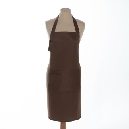 Apron Ethel "Style", brown color, 70 x80cm, 80% p/e, 20% cotton-4