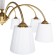 Gracie 45 cm chandelier, D 88 cm, 8x40W E14