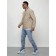 Male spring jacket, size 48, beige color