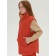 Vest for girls, height 140 cm, orange color