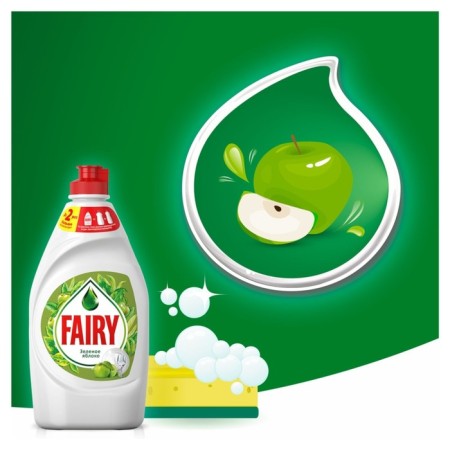 Fairy washed the green apple, 450 ml-1