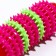 Chewing toy 15.5 x 5.5 cm, red/pink/green