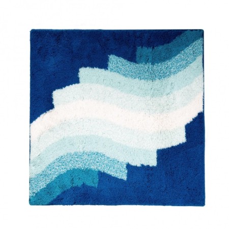 Bathroom mat Streak Blue 55x50 cm
