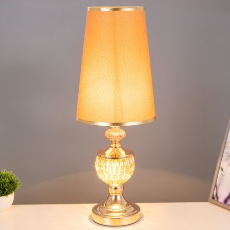EXCLISE Table lamp E27 40W gold 22x22x59 cm Risalux-1