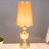EXCLISE Table lamp E27 40W gold 22x22x59 cm Risalux