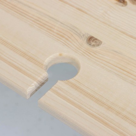 Bath shelf, 68 × 28 × 4 cm, pine-5