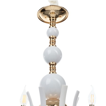 Venice chandelier 8he14 40W white-gold 87x87x97 cm-7