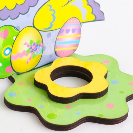 Egg stand "Chicken", plywood-2