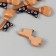 Decor for creativity plastic "Cat on a broomstick" 2x3.4x0.6 cm
