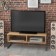 Tumba for TV Chicago 118x35x45 cm, oak craf gold, black