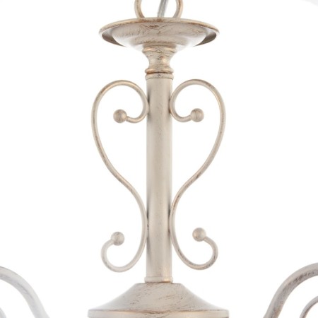 Caustra Freya Fr2566-PL-03-WG Benoit, 570x570x1535 mm, E27, 3x60W, cream color with gold-3
