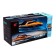 The radio -controlled “speedboat” boat works on the battery, the color is orange