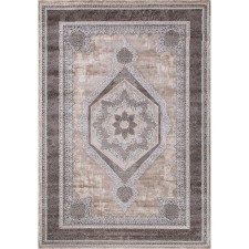 Rectangular carpet Karmen Hali Armina, size 200x290 cm, color Grey/Brown