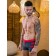 Male bathing panties Alohamare, size 48, gray color, red color