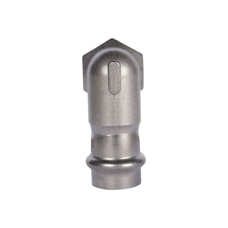 Rommer RSS-0009-001812, VPR-BR, D = 18 mm x 1/2 ", press, stainless steel. Steel.-2