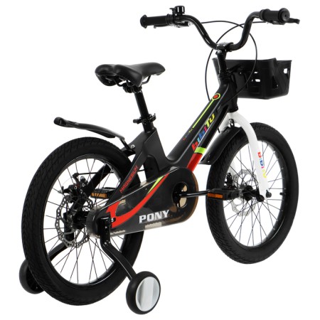 Bicycle 16 "Bibitu Pony, black/white color-2