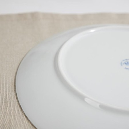Porcelain plate "Verona", d = 24 cm, white-2
