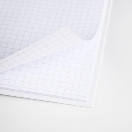 Notepad A6 in a solid cover, 40 sheets "Dog with glasses"-2