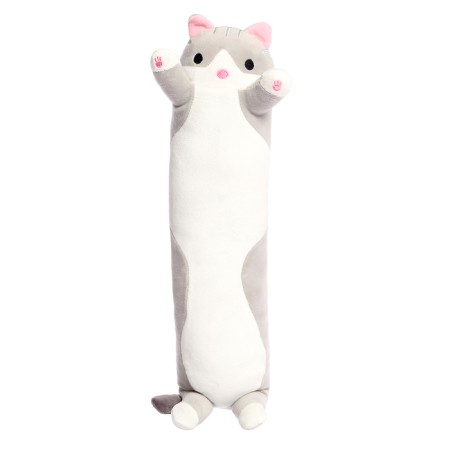 Soft toy "Cat Baton", gray color, 50 cm