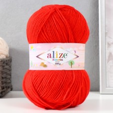 Yekerim Bebe yarn 100% acrylic 320m/100g (56 red)