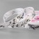 Satsis tape "Branches", 15 mm × 23 ± 1 m, white color No. 001